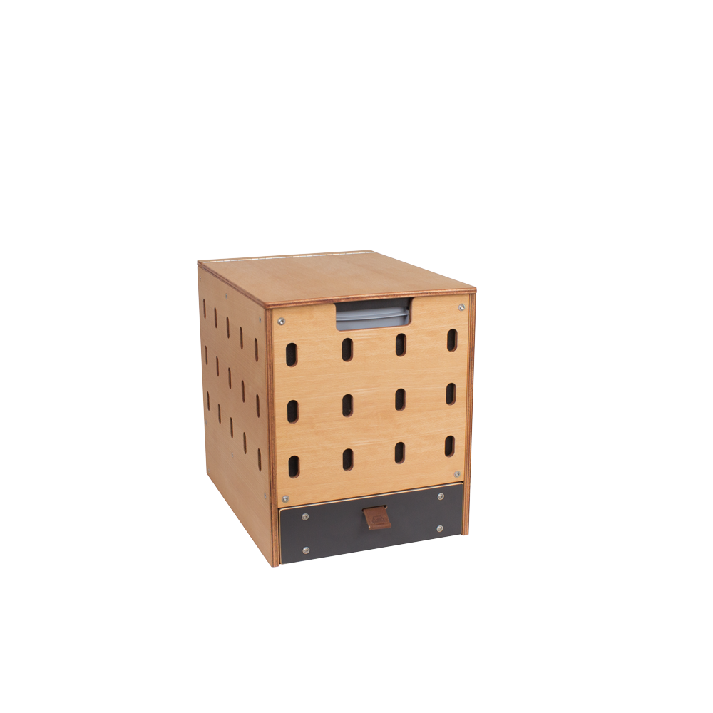 Pipina Cube Trenntoiletten-Eurobox im CC Holzkasten